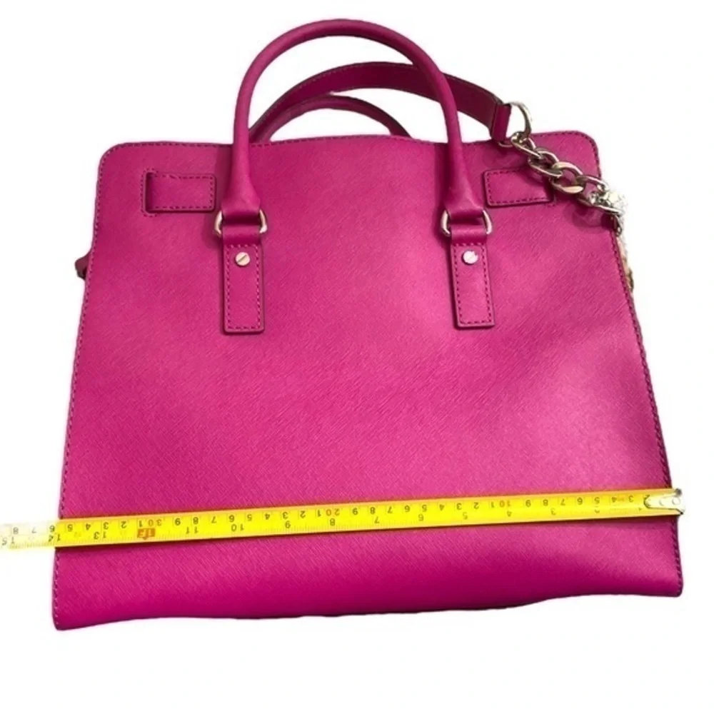 Michael Kors rare pink Hamilton tote bag